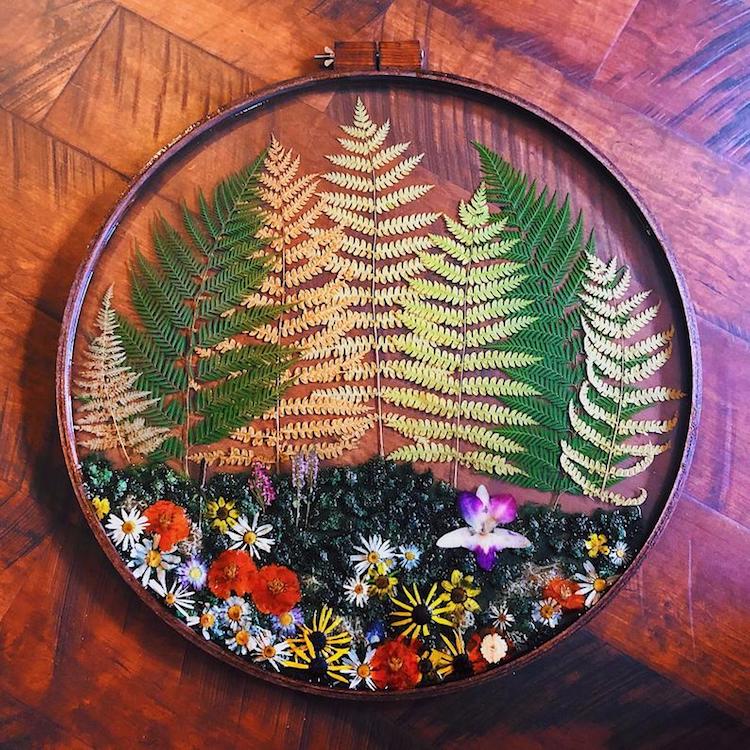 Terrarium de bijoux en chêne Jupiter