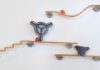 Le kit de cours en marbre bricolage est magnétique pour des arrangements sans fin de plaisir