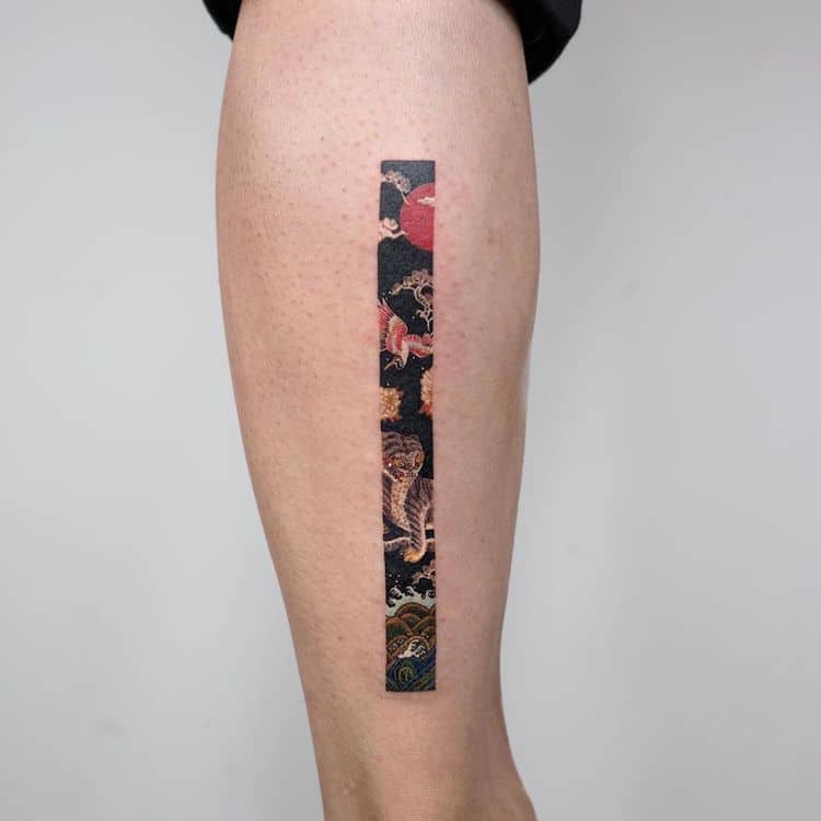 Designs de Tatouage Rectangulaire par Tattooist EQ