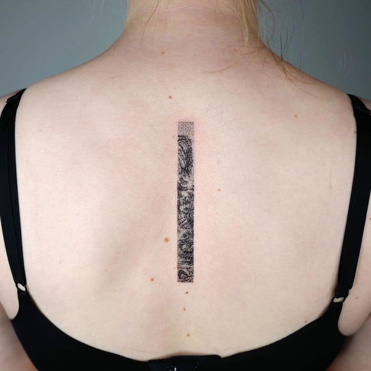 Idées de tatouage rectangle