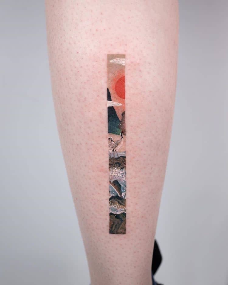 Idées de tatouage rectangle
