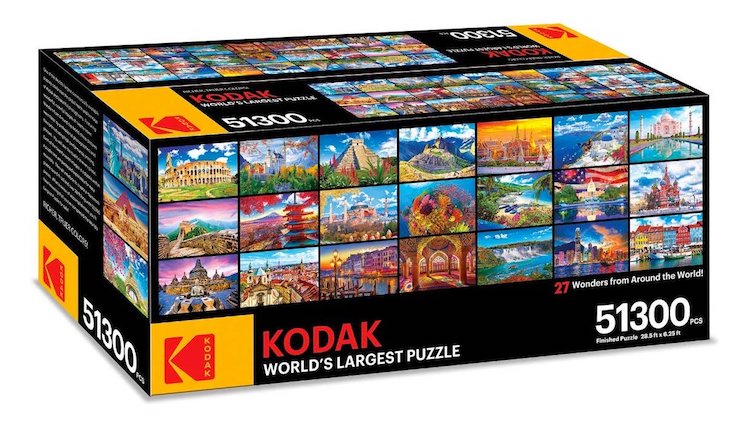 Le plus grand puzzle du monde par Kodak