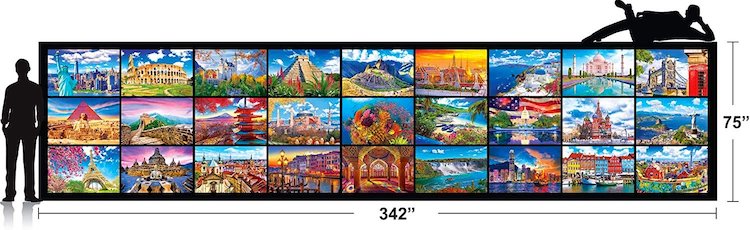 Le plus grand puzzle du monde par Kodak