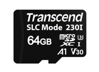 Cartes Transcend MicroSDXC avec mise en cache SLC pour des vitesses d’écriture en rafales accrues introduites