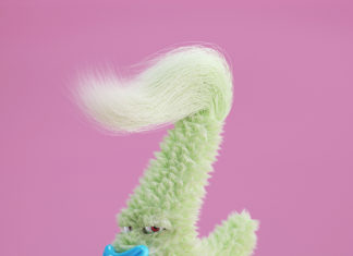 Espiègle Monstres Smirk and Grin in Fuzzy Alphabet Collection by Jose Arias