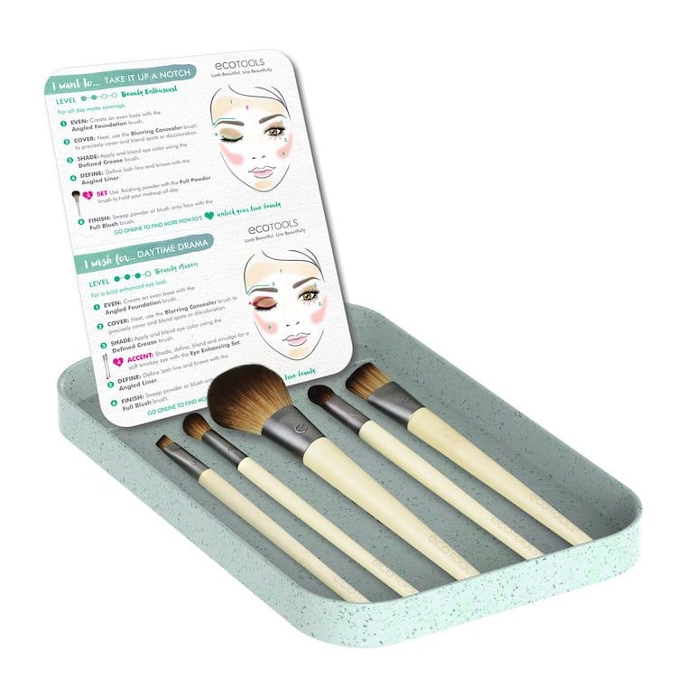 Pinceaux de maquillage durable