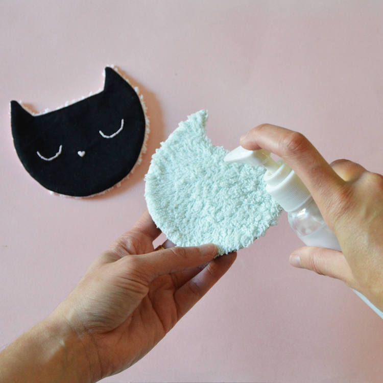 Produits écologiques Lingettes de maquillage réutilisables