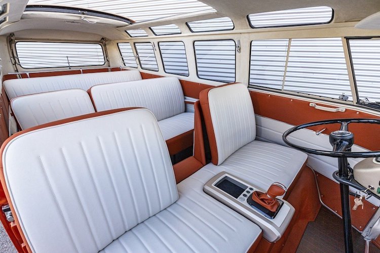Intérieur de la VW e-BULLI