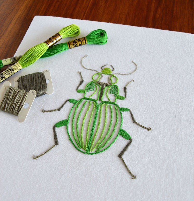 Motif de broderie à télécharger