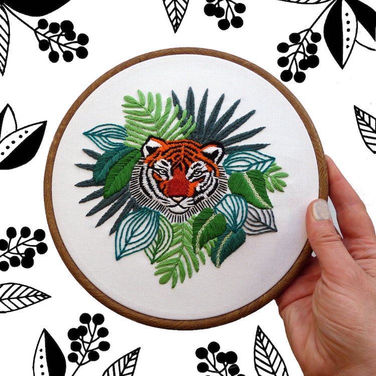 Motif de broderie à télécharger