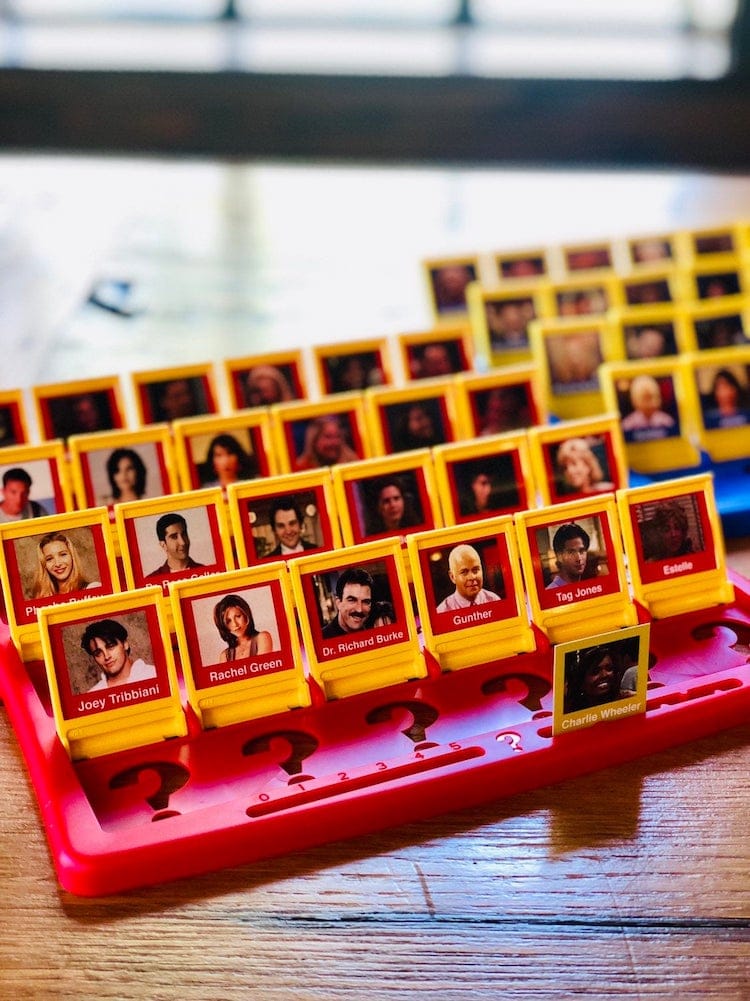 Amis personnalisés devinez qui jeu