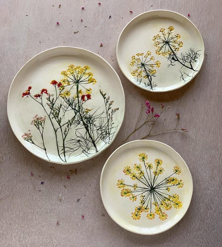 Hessa Al Ajmani Ceramics Floral