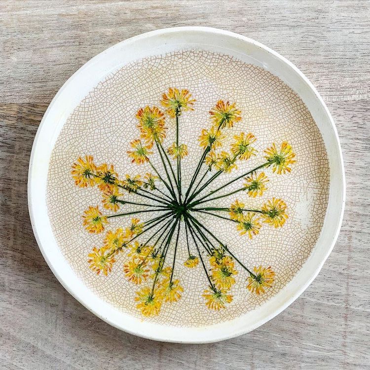 Céramique florale