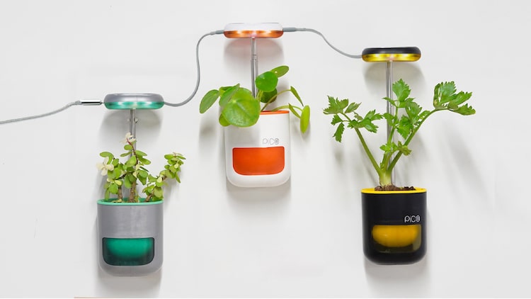 Jardinière à arrosage automatique