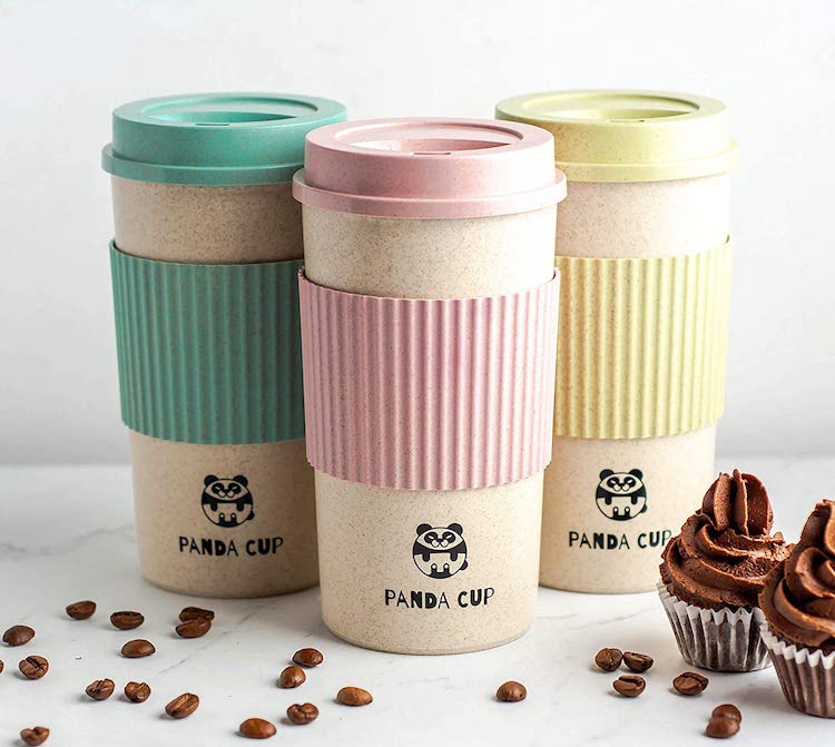 Tasse à café de voyage en bambou