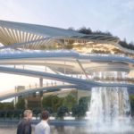 Le pont de Babylone présente des jardins suspendus sur la Seine
