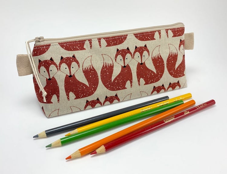 Étui à crayons Fox