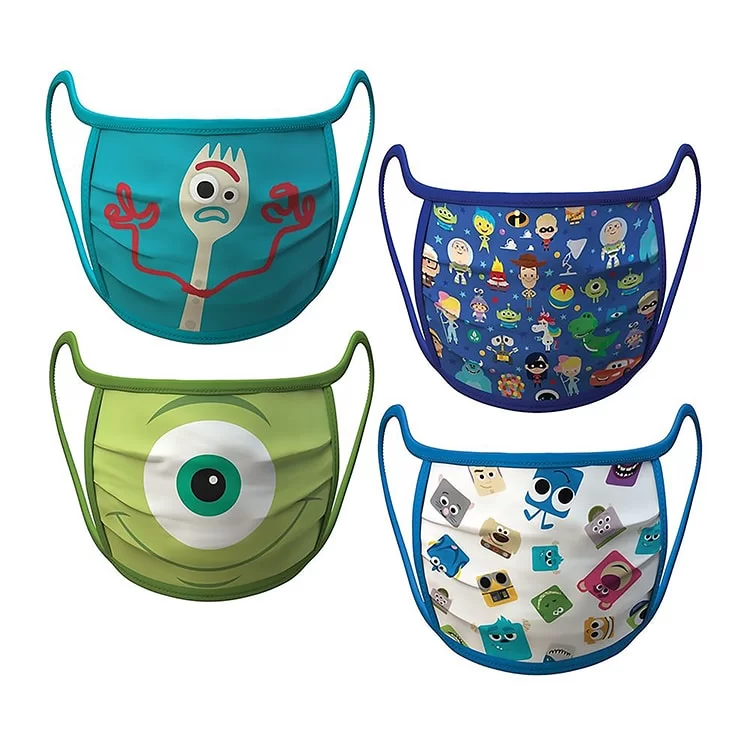 Lot de masques pour le visage Pixar de Disney
