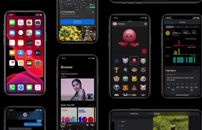 iOS 13,5 bêta 4