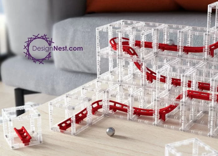 La course de marbre magnétique MagnetCubes frappe Kickstarter
