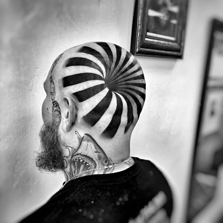 Tatouage Tête par Matt Pehrson