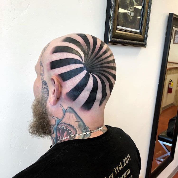 Tatouage Tête par Matt Pehrson