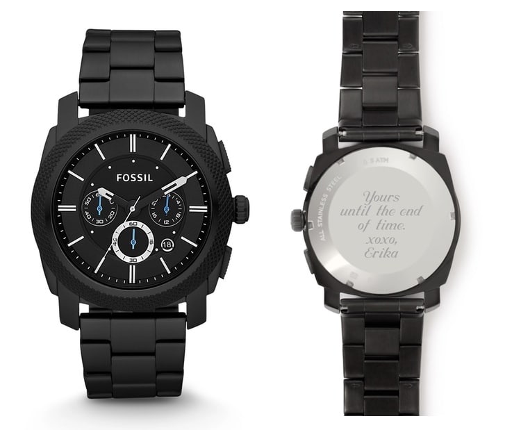 Montre de fête des pères personnalisée