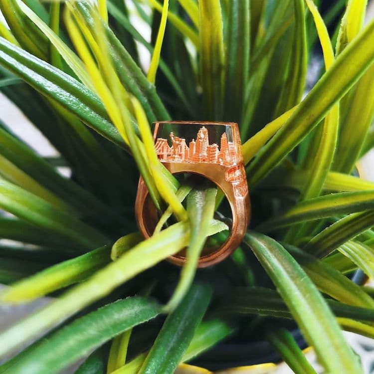 Bague Teti Architecture par Art is Therapy