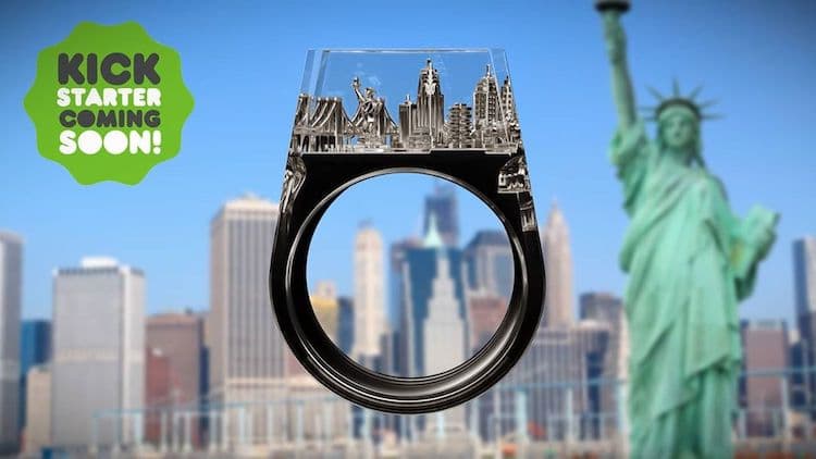 Bague Teti Architecture par Art is Therapy