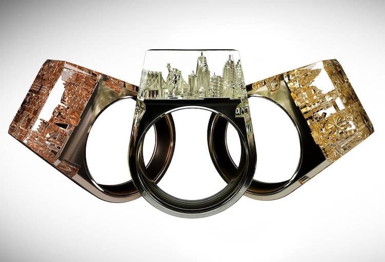 Bague Teti Architecture par Art is Therapy