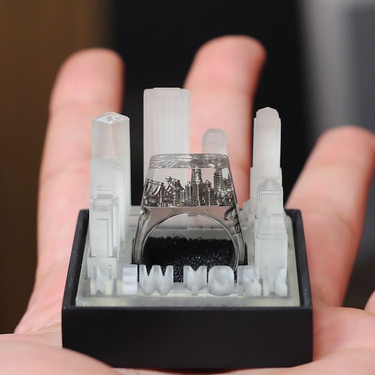 Bague Teti Architecture par Art is Therapy