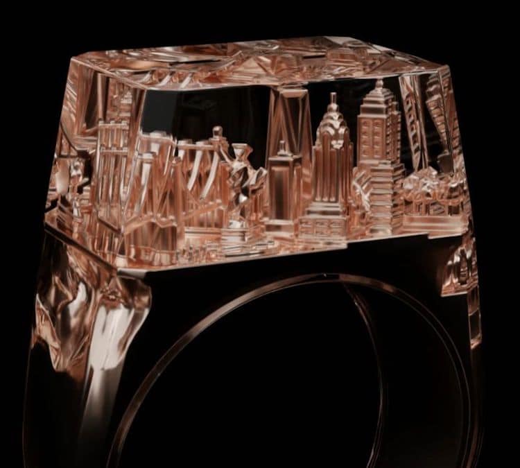 Bague Teti Architecture par Art is Therapy