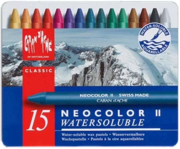 Crayons aquarelles