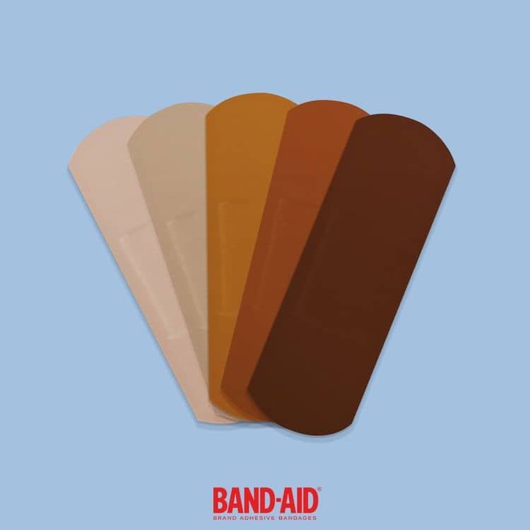 Bandages marron et noir par BAND-AID