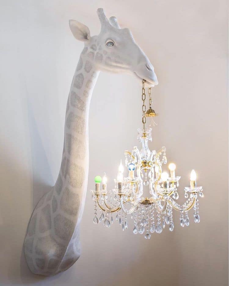Lustres Girafe par Marcantonio