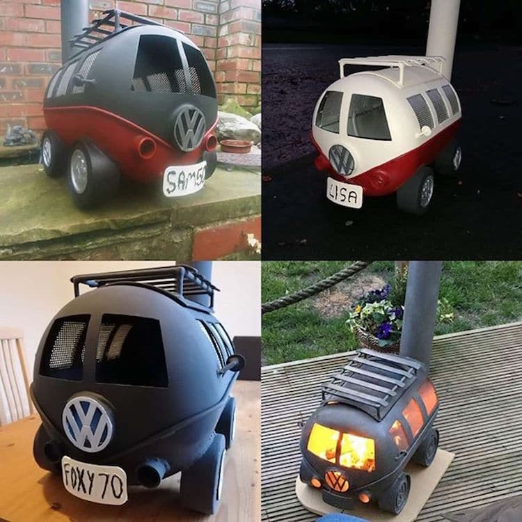 Grilles Volkswagen Type 2 par Danny Lyons