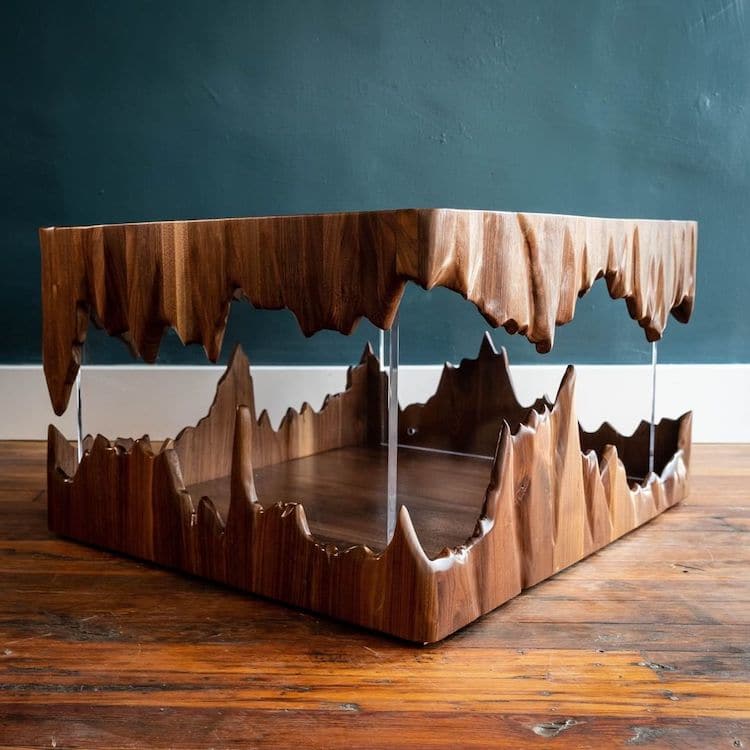 Table Cave Flottante Impossible par John Malecki