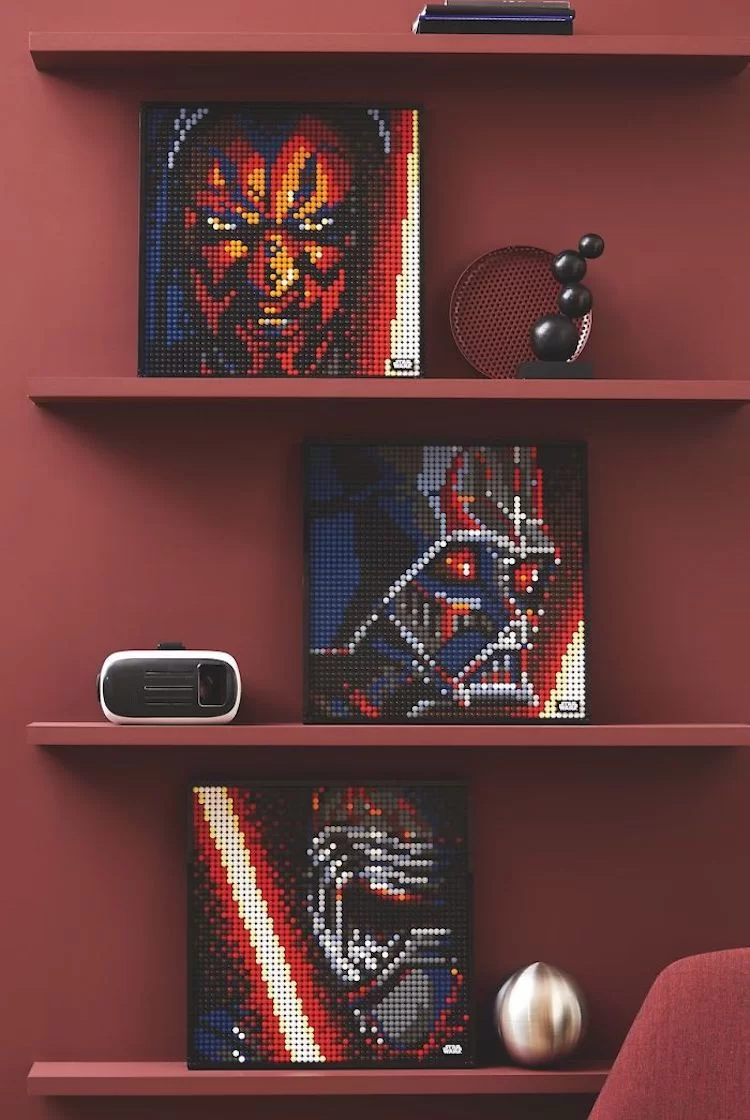 Affiches d'art à construire LEGO