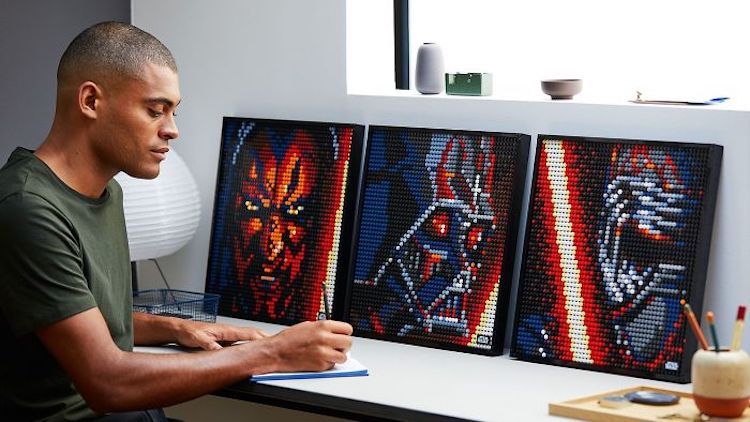 Affiches d'art à construire LEGO