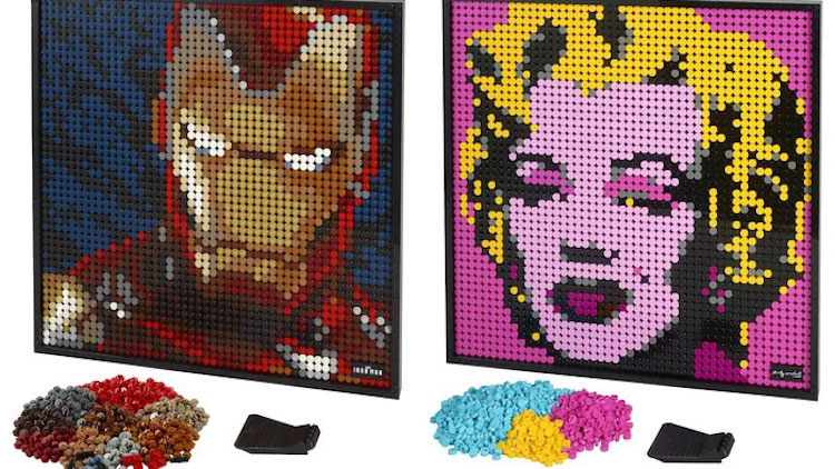 Affiches d'art à construire LEGO