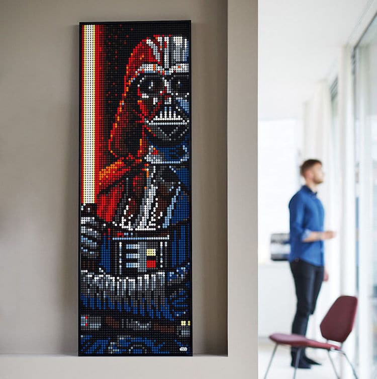 Affiches d'art à construire LEGO