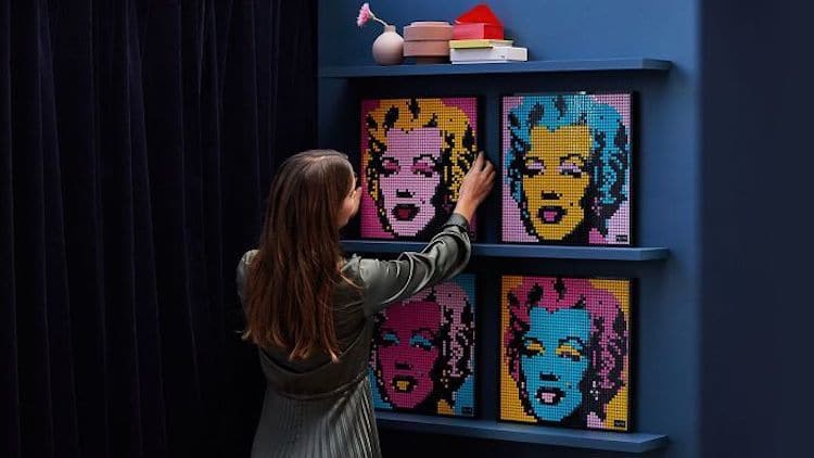Affiches d'art à construire LEGO