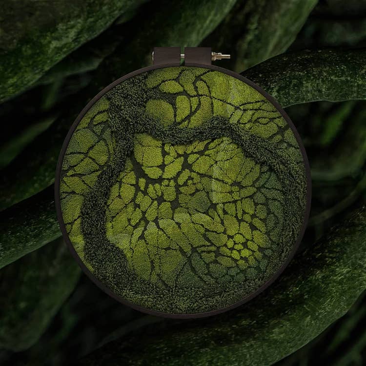 Art de la broderie de la nature par Litli Ulfur