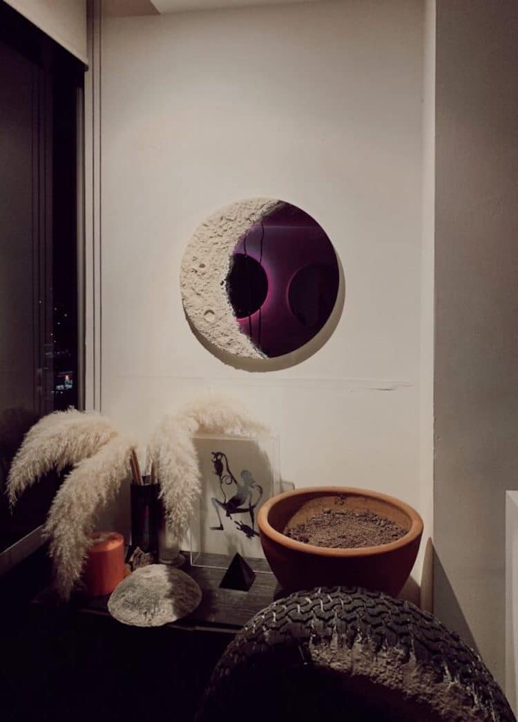 Miroir Moon par Granila Santisteban