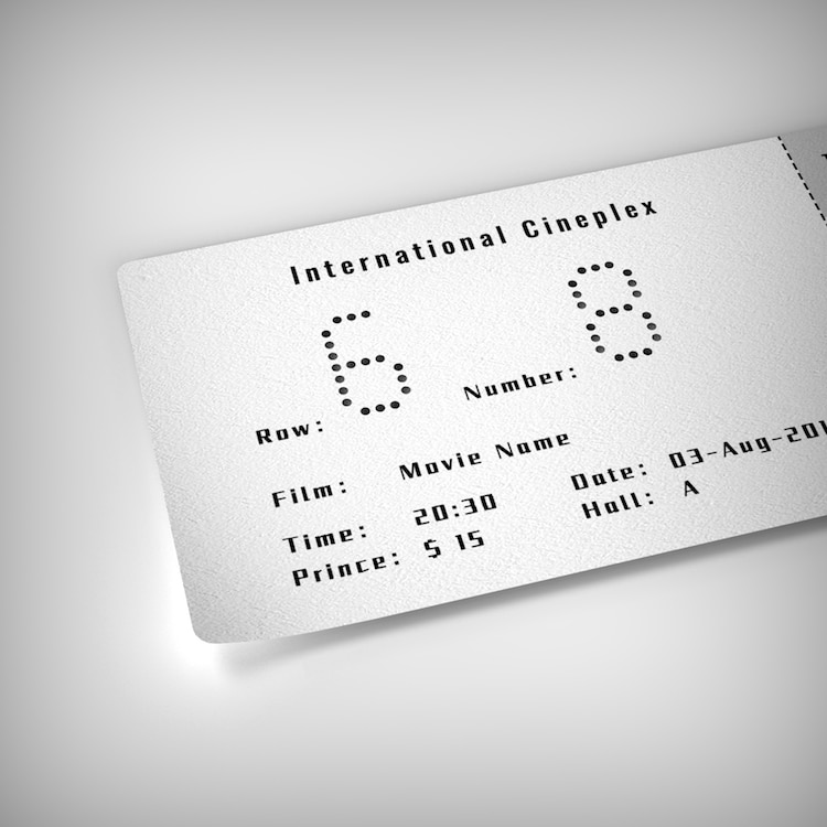 Shiny Movie Ticket de Li Peitong