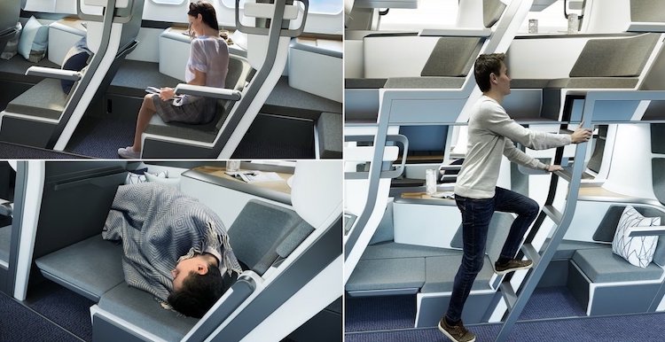 Sièges économiques Zephyr Seat Lie Down