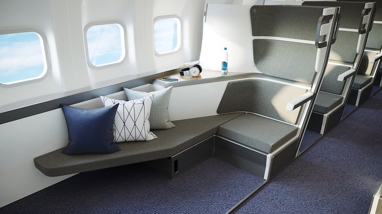 Sièges économiques confortables par Zephyr Aerospace