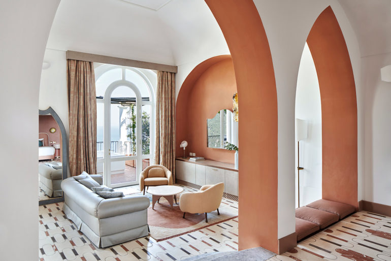Cristina Celestino signe une collection capsule de sept chambres pour l'hôtel Palazzo Avino