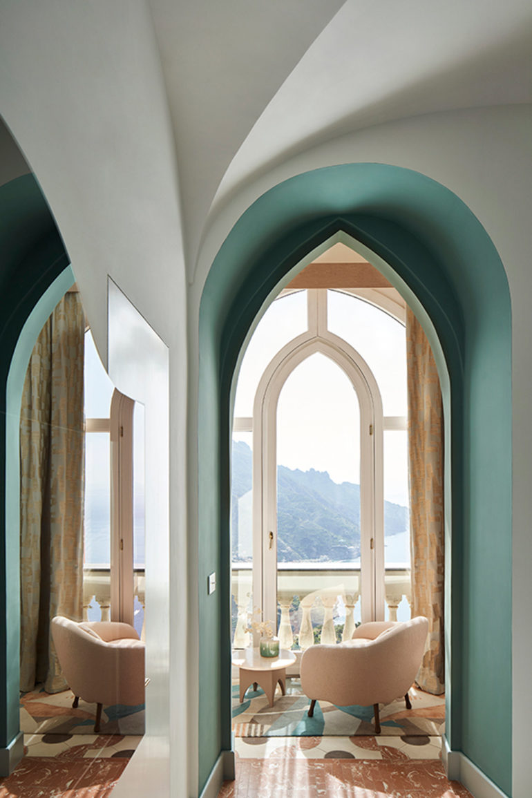 Cristina Celestino signe une collection capsule de sept chambres pour l'hôtel Palazzo Avino