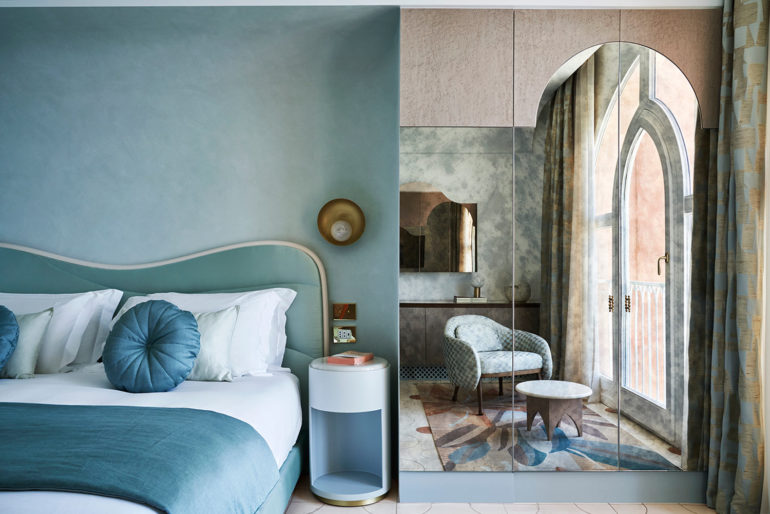 Cristina Celestino signe une collection capsule de sept chambres pour l'hôtel Palazzo Avino